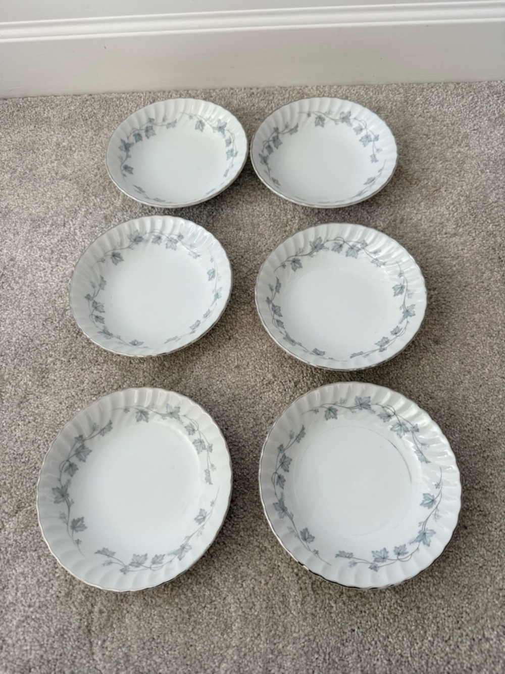 Mikasa encino - Set of 6 dessert bowls